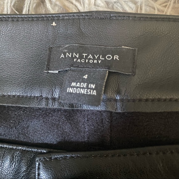 PU Leather Pants (straight leg) - Picture 4 of 4